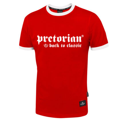 Pretorian Póló "Back to classic" - piros