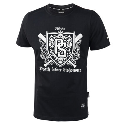 Pretorian póló "Death Before Dishonour" fekete