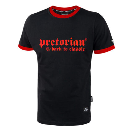 Pretorian Póló "Back to classic" - fekete/piros