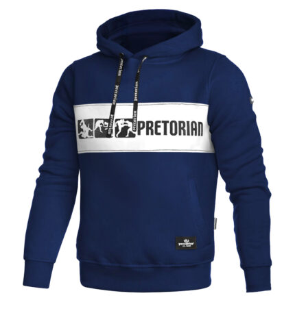 Pretorian kapucnis pulóver "Fight Division" - sötétkék