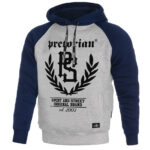 Pretorian kapucnis pulóver "Sport & Street" navy-grey