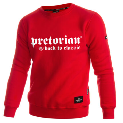 Pretorian pulóver "Back to classic" - piros