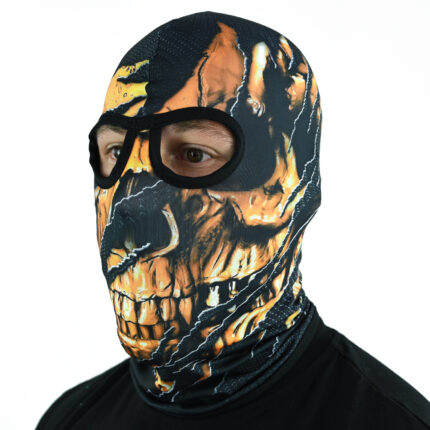 Extreme Adrenaline "narancssárga koponya" Símaszk