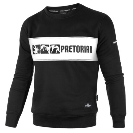 Pretorian "Fight Divising" pulóver - fekete