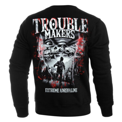 Extreme Adrenaline "Troublemakers" környakú pulóver