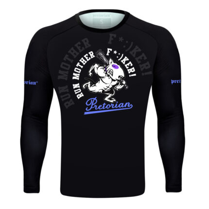 Pretorian rashguard longsleeve "Run motherf*:)ker!"
