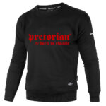 Pretorian pulóver"Back to classic" fekete-piros
