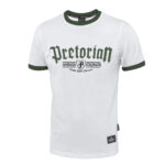 "Honour & strength" Pretorian Póló - Fehér/Khaki
