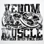 Pretorian Póló "Venom vs Muscle" - Fehér - 3. kép