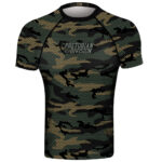 Pretorian rashguard rövid ujjú "Woodland Camo"