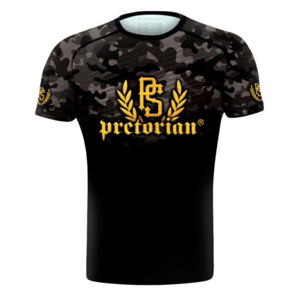 Rashguard gyermekek rövid ujjú Pretorian "camo"