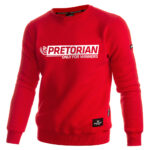 Pretorian pulóver "side" -piros