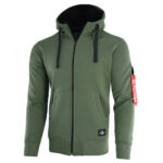 Pretorian Kapucnis pulóver "Air" - khaki