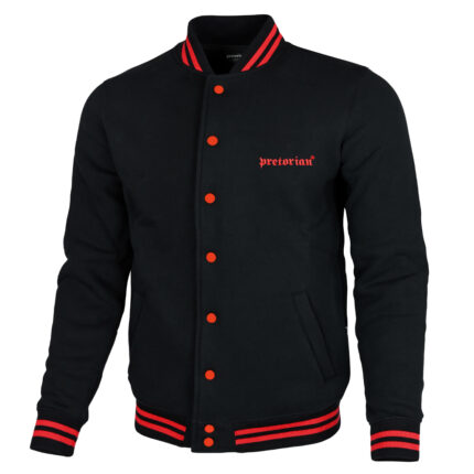 Pretorian Baseball jacket "logó" - fekete/piros